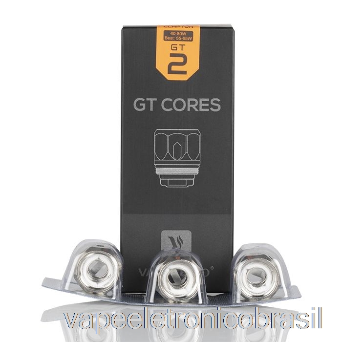 Vape Eletrônico Vaporesso Nrg Gt Bobinas De Reposição 0,4ohm Gt 2 Bobinas